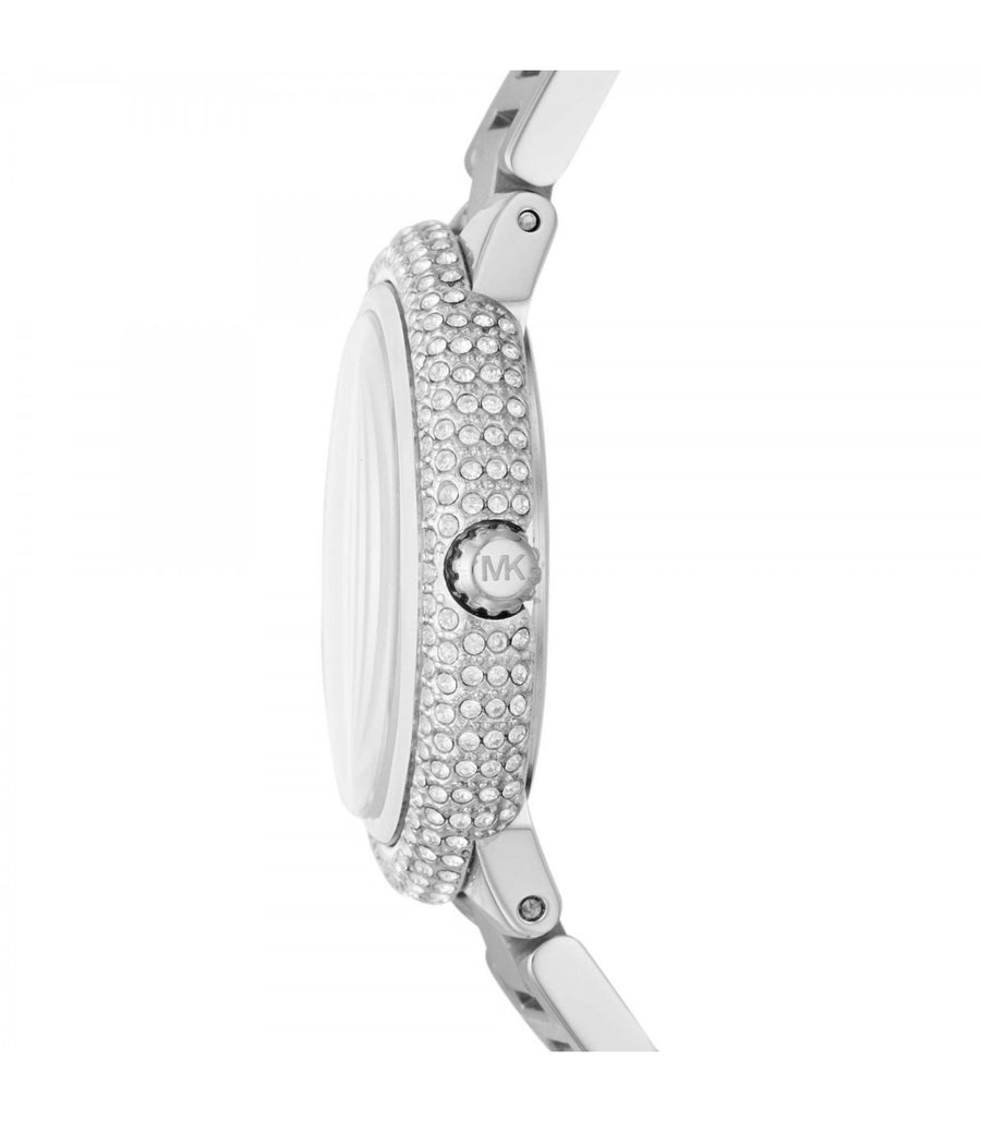 MK Montre Taryn argent à trois aiguilles