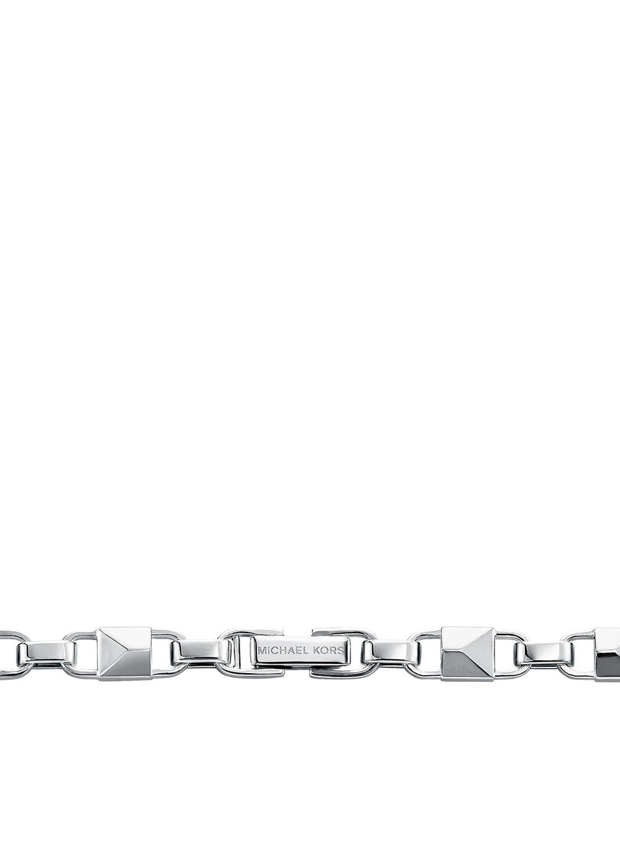 MK Collier ajustable signature à maillons intemporels