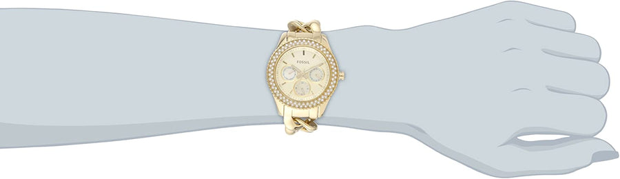 FOSSIL Montre Stella multifonctions acier inoxydable