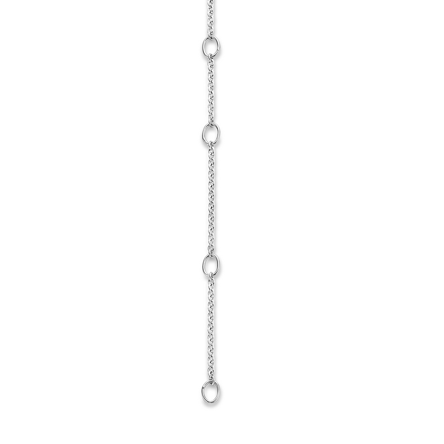 TI SENTO Collier Coeur Pavé