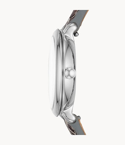 FOSSIL Montre Jacqueline Mini à trois aiguilles Python