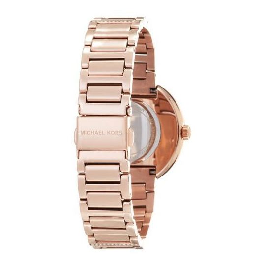 MK Montre Courtney floral à trois aiguilles
