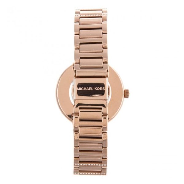 MK Montre Courtney floral à trois aiguilles