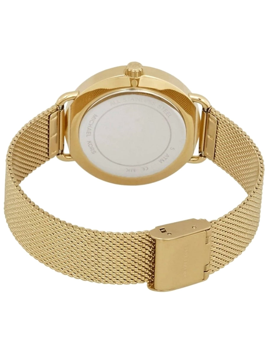 MK Montre Portia à trois aiguilles maille