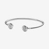 Bracelet rigide ouvert à logo Pandora