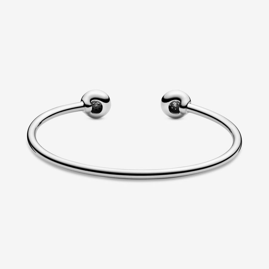 Bracelet rigide ouvert à logo Pandora