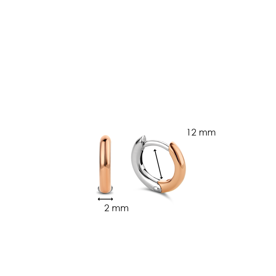 TI SENTO Créoles skinny 12mm