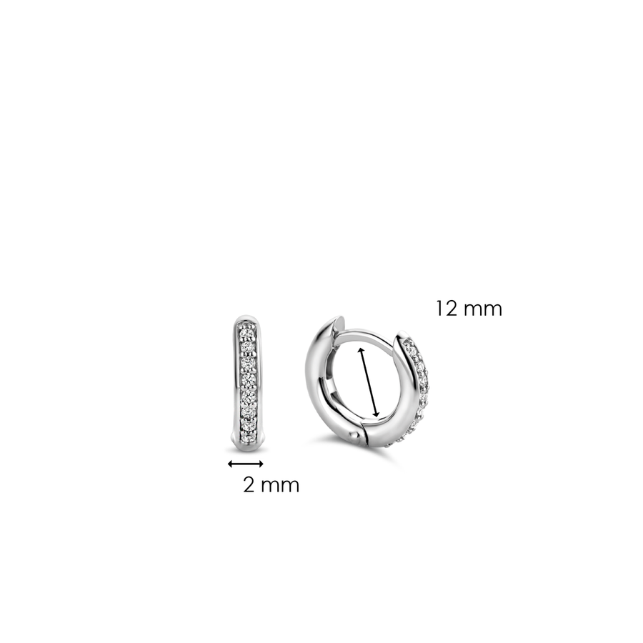 TI SENTO Créoles skinny 12mm