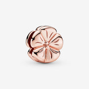 Clip Fleur poli