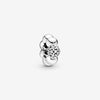 Charm séparateur avec perles polies et en pavé