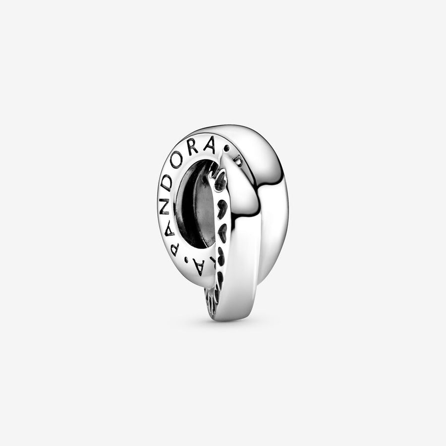 Espaceur à anneaux avec cœurs et logo