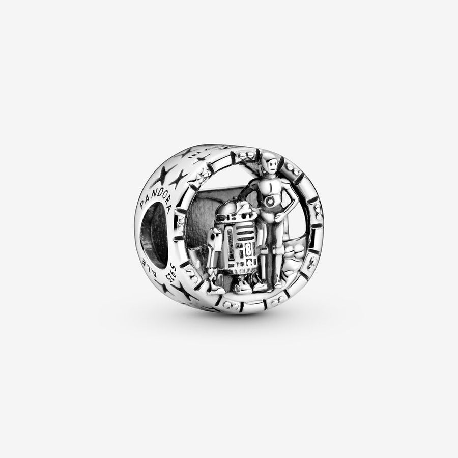Charm ajouré C-3PO et R2-D2 de Star Wars