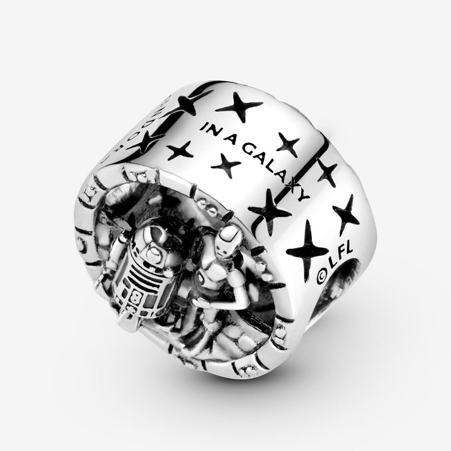 Charm ajouré C-3PO et R2-D2 de Star Wars