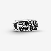 Charm Logo Star Wars en argent en 3D