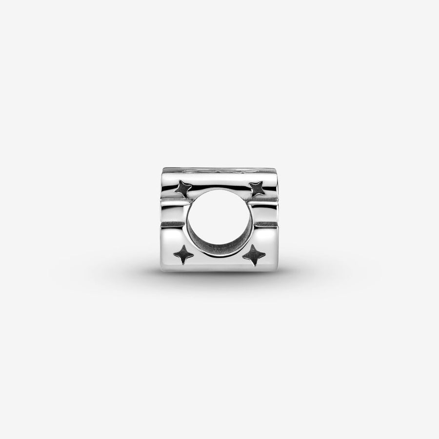 Charm Logo Star Wars en argent en 3D