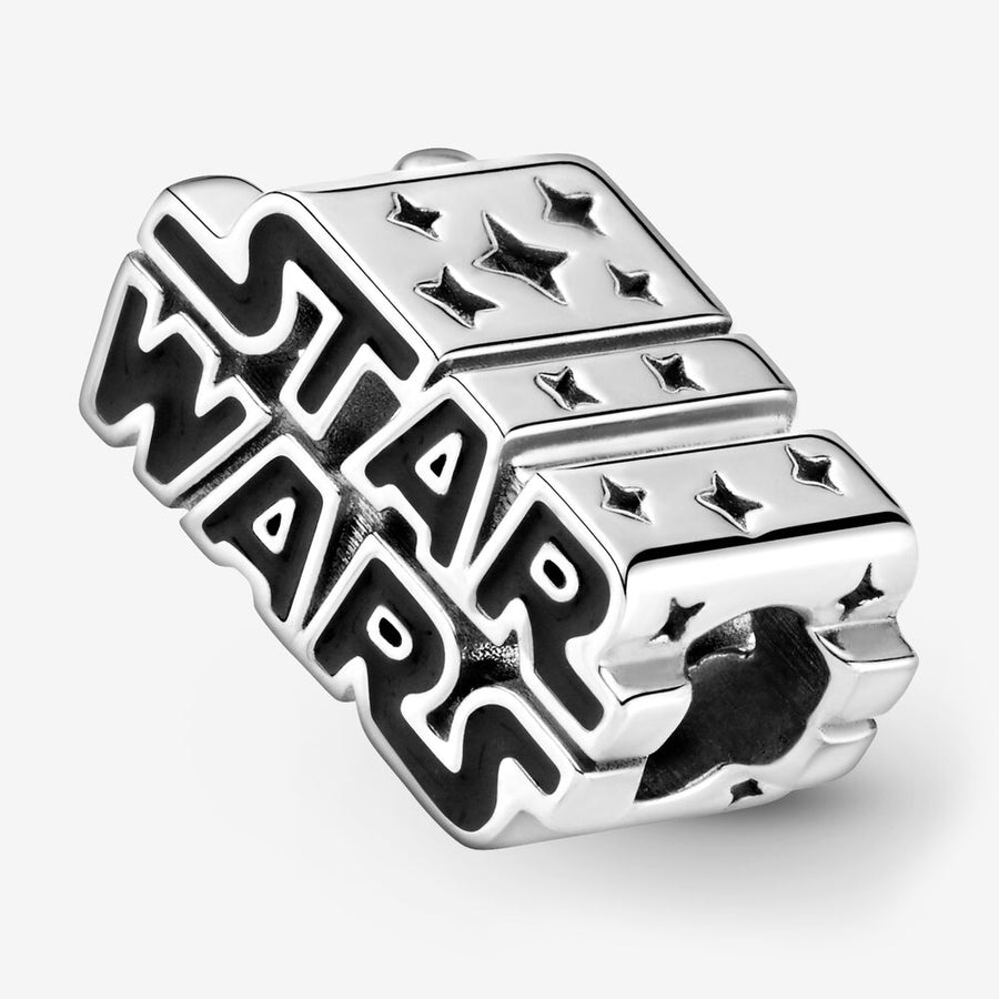 Charm Logo Star Wars en argent en 3D