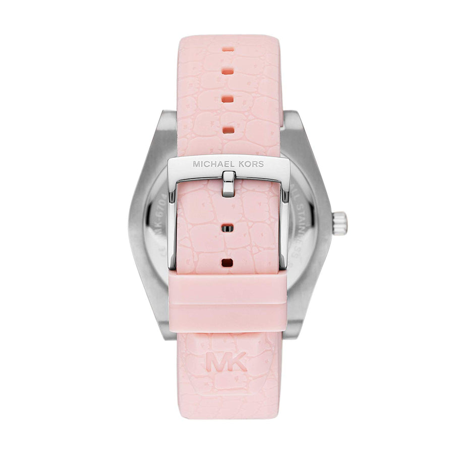 MK Montre Channing Silicone rose