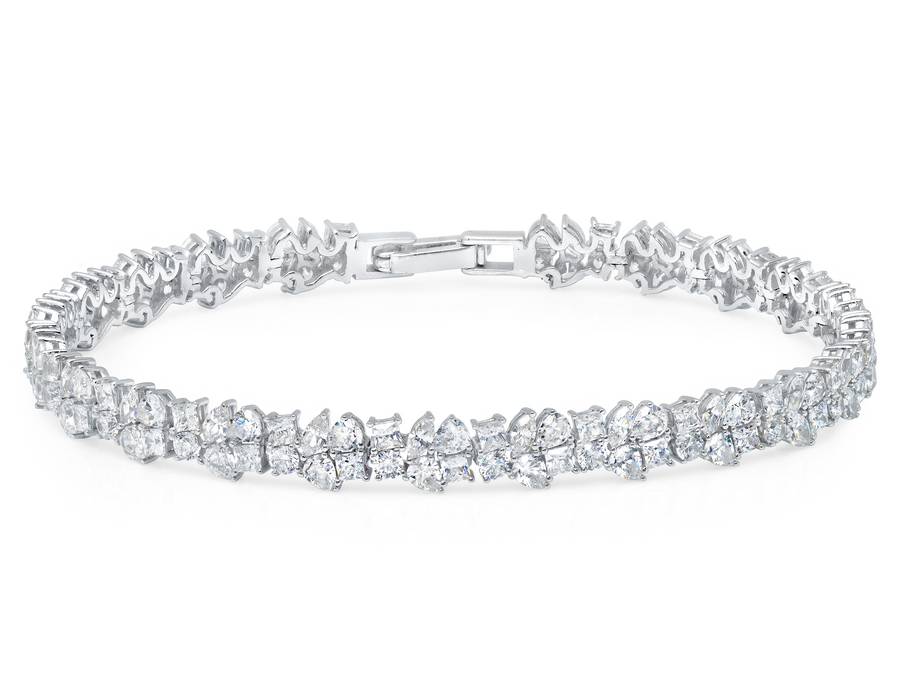 CRISLU Bracelet double rangé CTTW 7.60