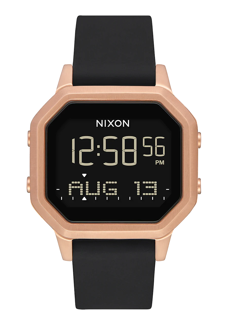 NIXON SIREN SS ROSEGOLD ET NOIR