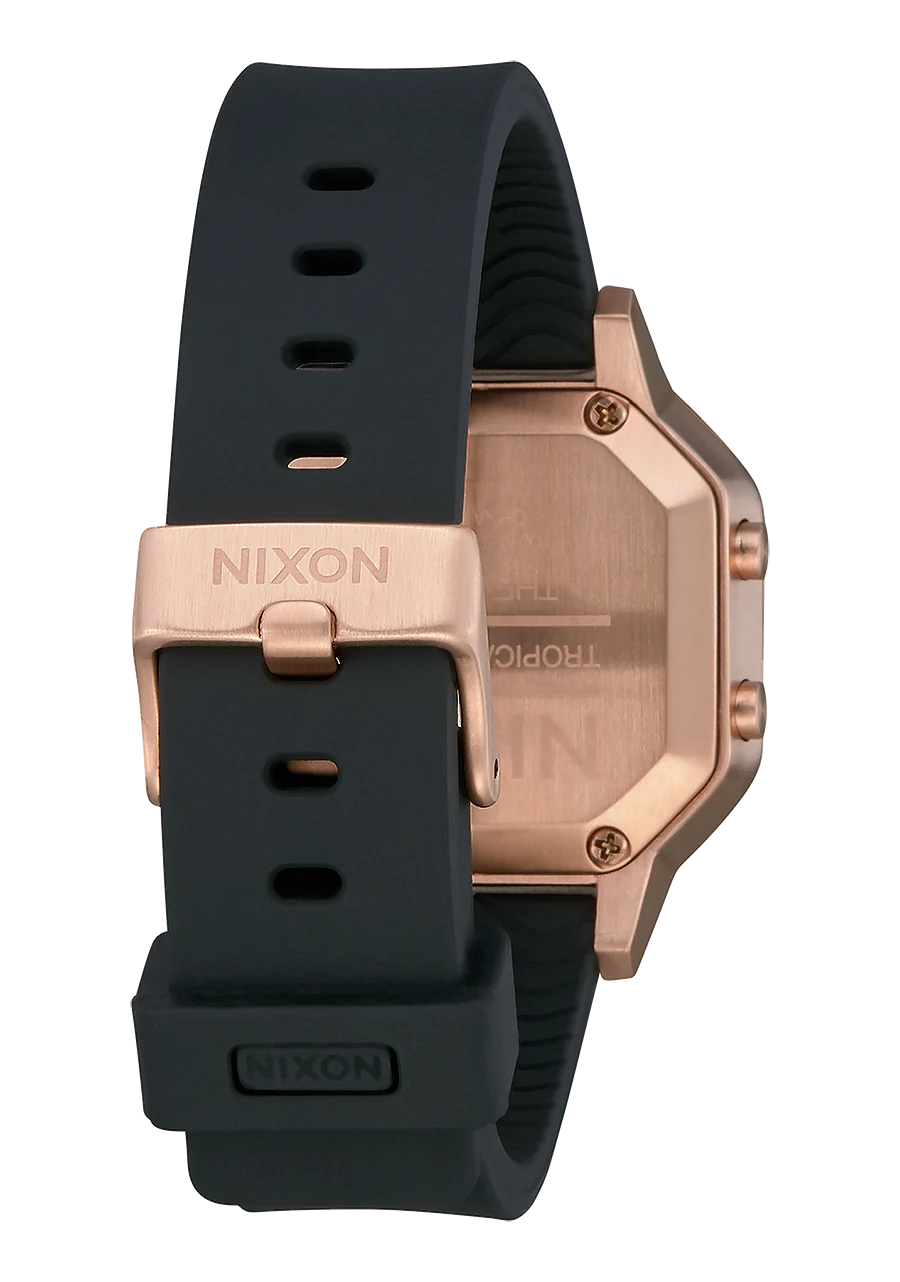 NIXON SIREN SS ROSEGOLD ET NOIR