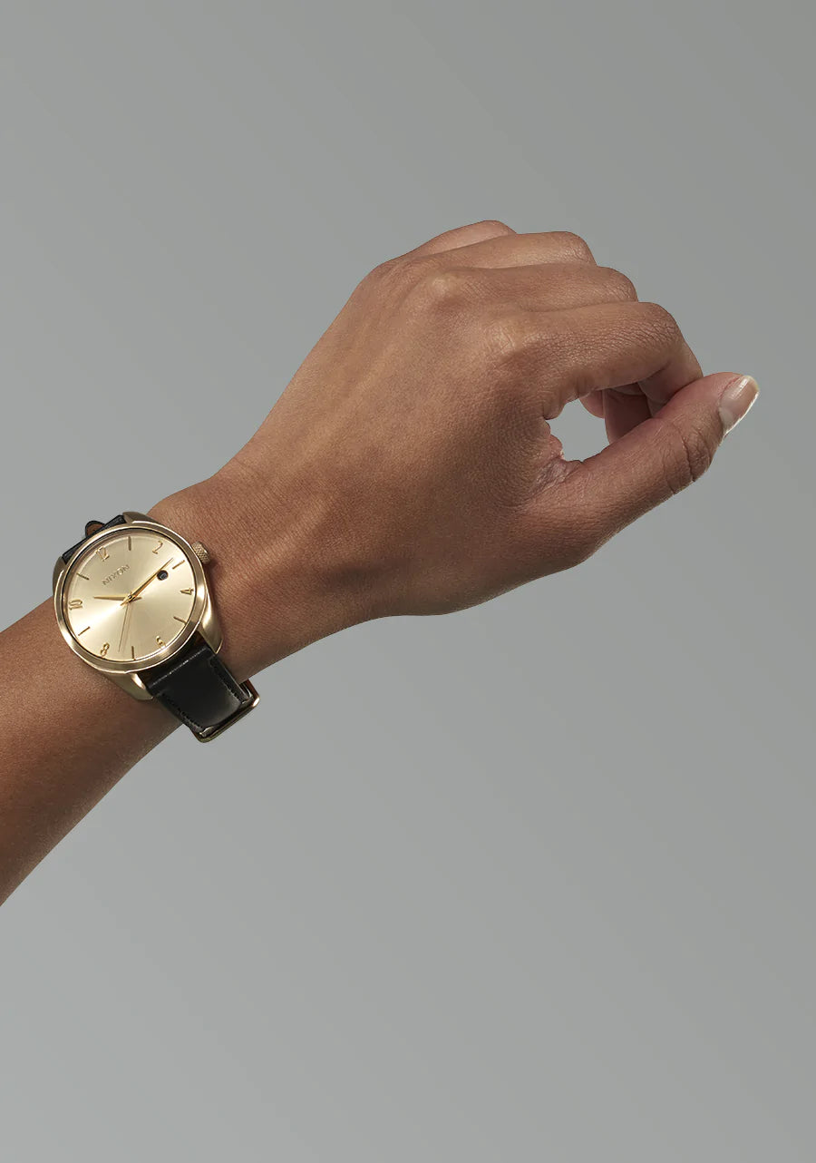 NIXON Thalia Gold avec Cuir