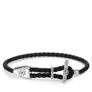 bracelet cuir ornement