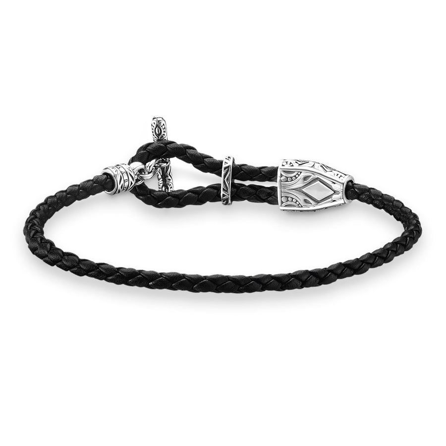 bracelet cuir ornement