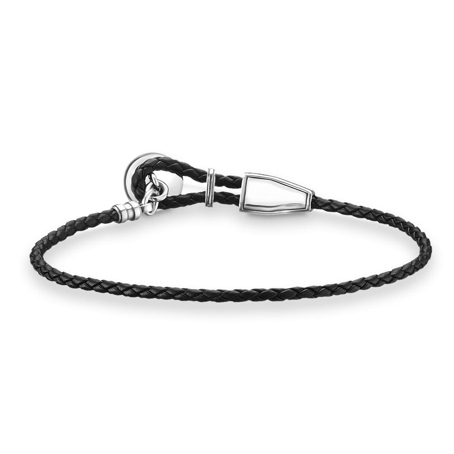 Bracelet cuir médaille