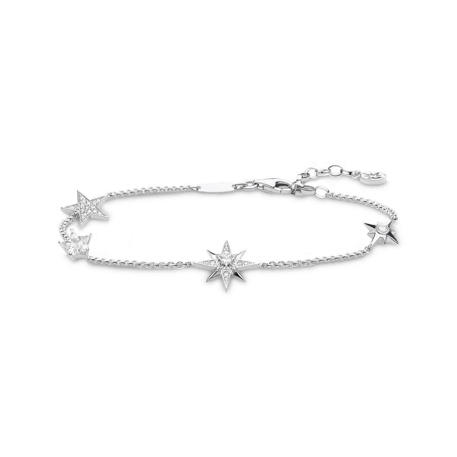 Bracelet étoiles argent