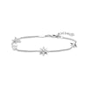 Bracelet étoiles argent
