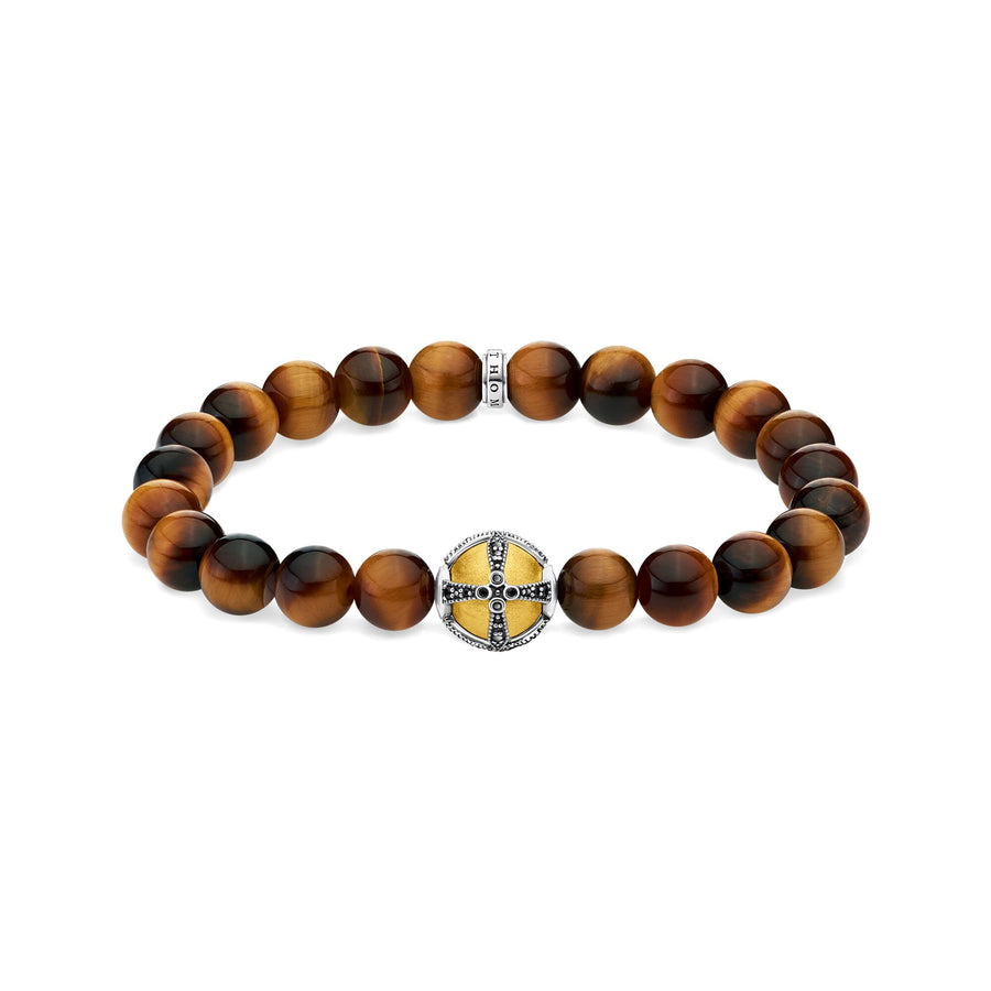Bracelet croix or