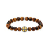 Bracelet croix or