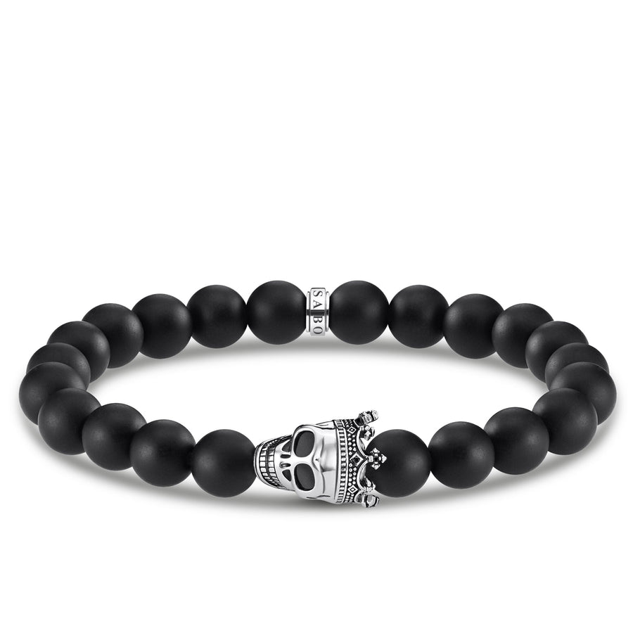 bracelet Tête de mort roi