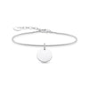 Bracelet médaille argent