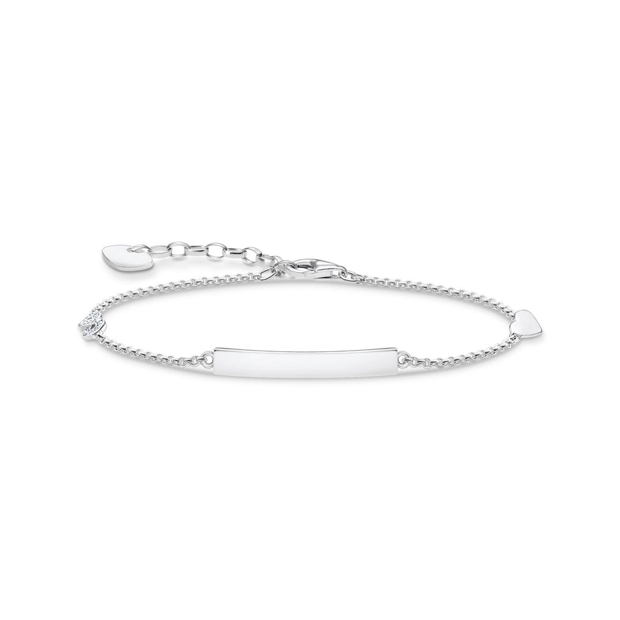 Bracelet cœur et Infinity argent