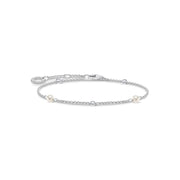 Bracelet pierres blanches