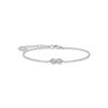 Bracelet infinité argent