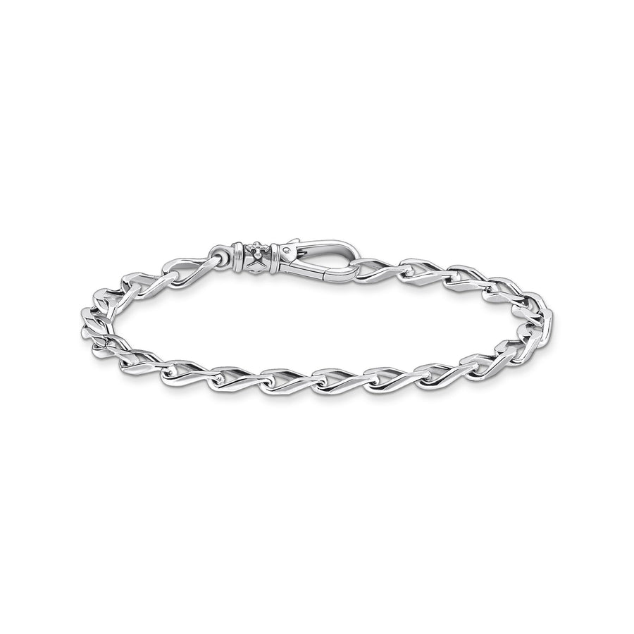 Bracelet liens argent