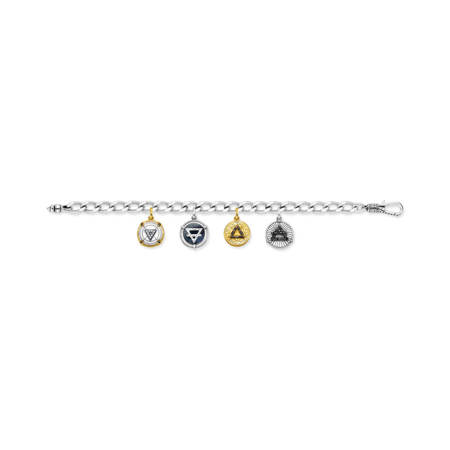 Bracelet Elements of Nature or-argent