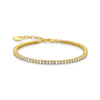 Bracelet rivière or