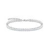Bracelet rivière argent
