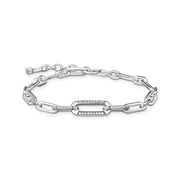 Bracelet liens argent
