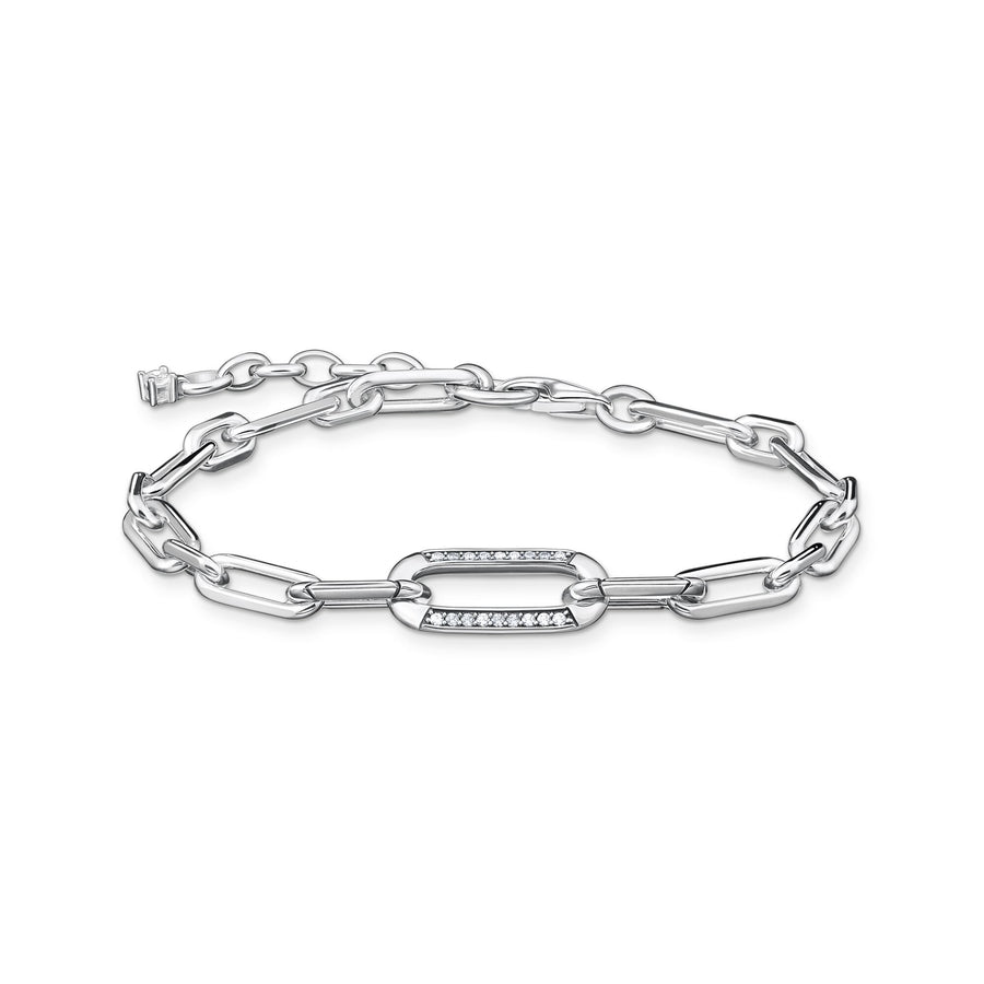 Bracelet liens argent