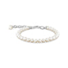 Bracelet perles argent
