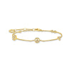 Bracelet vec symboles or