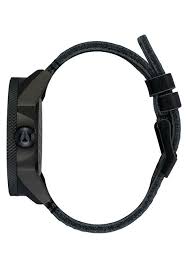 NIXON Corporal Cuir Noir 48mm