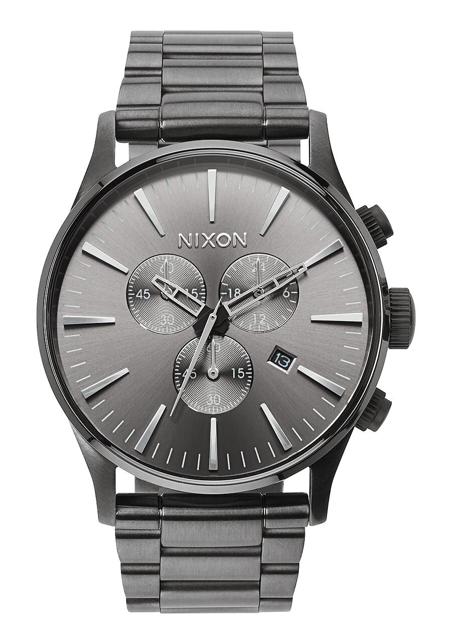 NIXON Sentry Chrono Gunmetal 42mm