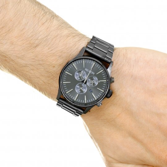 NIXON Sentry Chrono Gunmetal 42mm