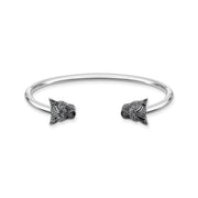 Bracelet jonc Black Cat
