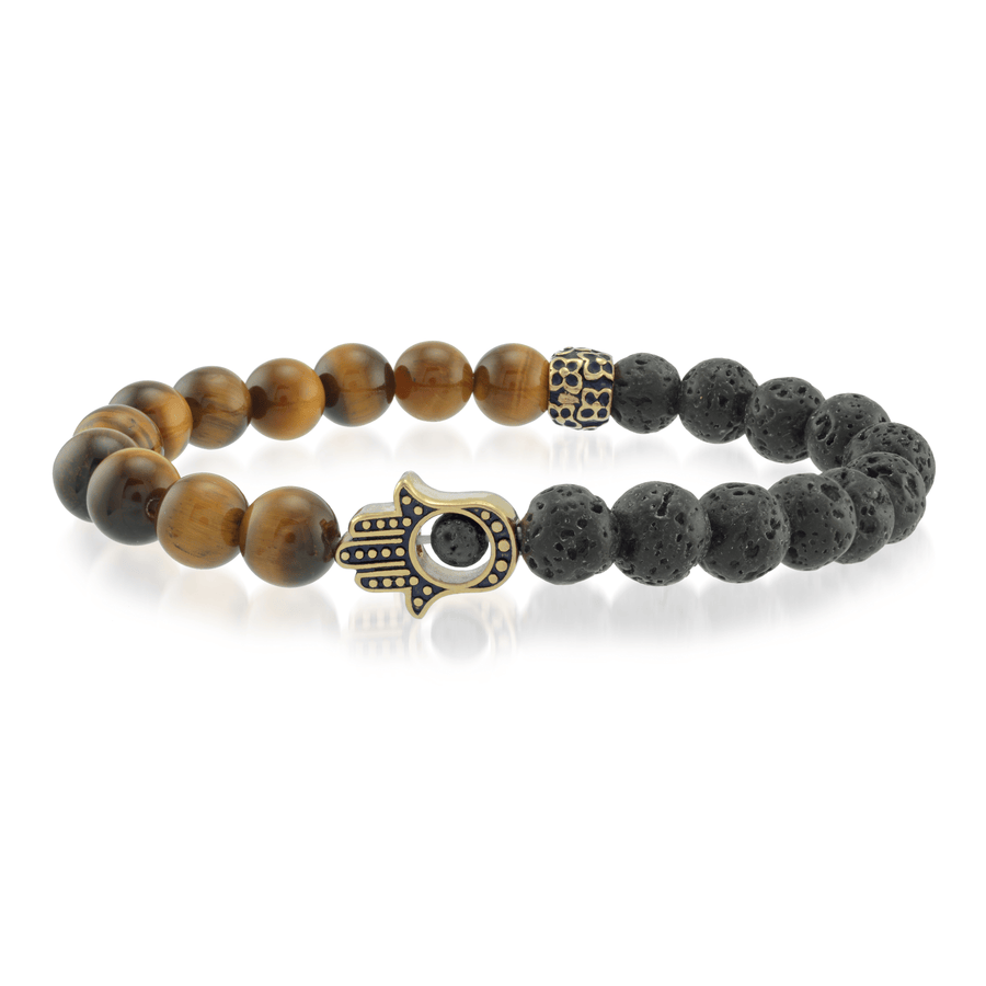 Hamsa Bead Bracelet
